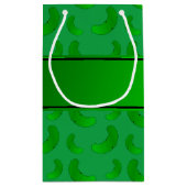 Petit Sac Cadeau Conserves au vinaigre vertes vertes nommées (Dos)