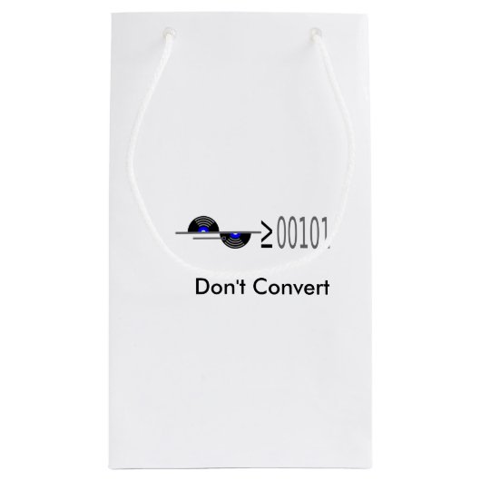 Petit Sac Cadeau Convertir des points (Dos)