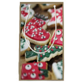 Petit Sac Cadeau Cookies de Noël (Devant)