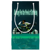 Petit Sac Cadeau Cool African American Boy Anniversaire (Devant)