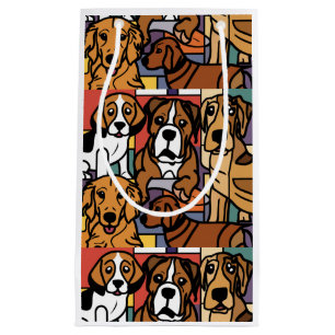 Petit Sac Cadeau Cool Funny Secourir Chiens Générique Abstrait