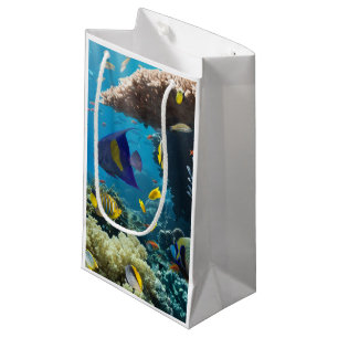 Petit Sac Cadeau Corail et poissons en Mer Rouge, Egypte