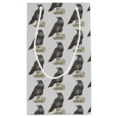 Petit Sac Cadeau Corbeau (Dos)