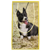 Petit Sac Cadeau Corgi (Devant)