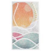 Petit Sac Cadeau Côté/Plage/ensoleillé (Dos)