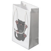 Petit Sac Cadeau Couchage de chat (Dos Angle)