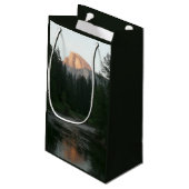 Petit Sac Cadeau Coucher de soleil à moitié dôme dans le parc natio (Dos Angle)