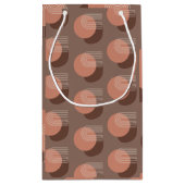 Petit Sac Cadeau Coucher de soleil Retro Blush (Dos)