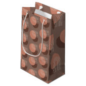 Petit Sac Cadeau Coucher de soleil Retro Blush (Dos Angle)