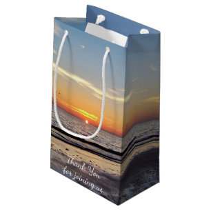 Petit Sac Cadeau Coucher du soleil de plage