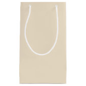 Petit Sac Cadeau Couleur solide Champagne (Devant)