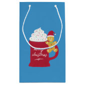 Petit Sac Cadeau Coupe de Joyeux Noël (Dos)