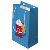 Petit Sac Cadeau Coupe de Joyeux Noël (Dos Angle)