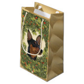 Petit Sac Cadeau Couronne miniature Pinscher (Dos Angle)
