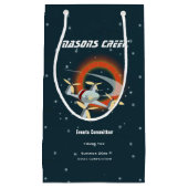 Petit Sac Cadeau Course de drones (Devant)