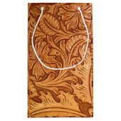 Petit Sac Cadeau cowboy rustique de l'Ouest (Dos)