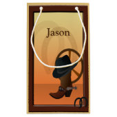 Petit Sac Cadeau Cowboy SGB (Dos)