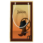 Petit Sac Cadeau Cowboy SGB (Devant)