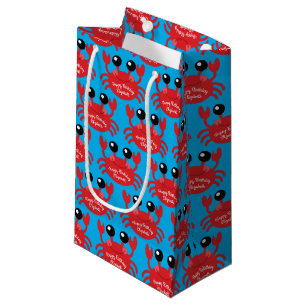 Petit Sac Cadeau Crabe Anniversaire Soirée Cartoon Enfants