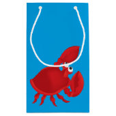 Petit Sac Cadeau Crabe caricatural (Dos)