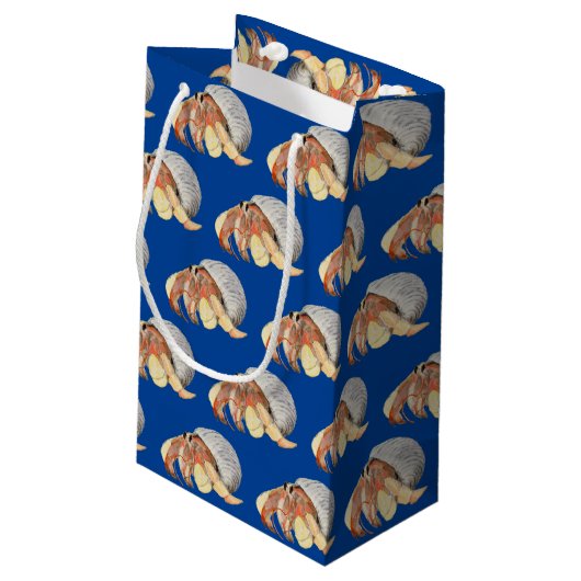 Petit Sac Cadeau Crabe hermite (Dos Angle)