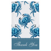 Petit Sac Cadeau Crabes bleus Motif balnéaire (Dos)