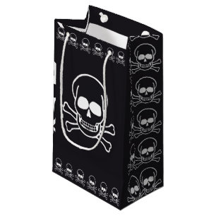 Petit Sac Cadeau Crâne