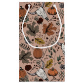 Petit Sac Cadeau Crânes de vache et de moisson de l'Ouest (Dos)