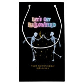 Petit Sac Cadeau Crânes néon Halloween squelettes dansants Hallowei (Dos)