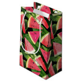 Petit Sac Cadeau Création de Motif de pastèque 5 (Dos Angle)