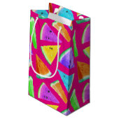 Petit Sac Cadeau Création de motif de pastèque 9 (Dos Angle)