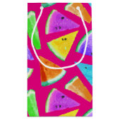 Petit Sac Cadeau Création du Motif de pastèque 9 (Dos)