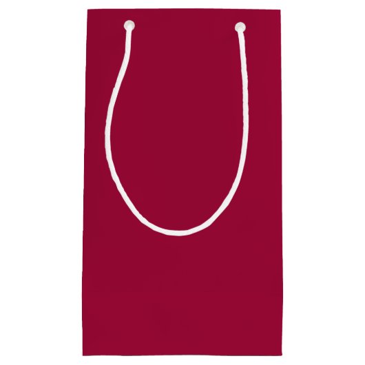 Petit Sac Cadeau Créer votre propre - Rouge Cerise (Devant)