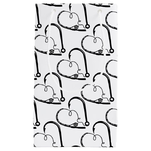 PETIT SAC CADEAU CROCHET DE PÊCHE (Devant)