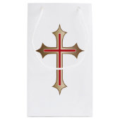 Petit Sac Cadeau Croix chrétienne (Dos)