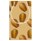 Petit Sac Cadeau Cuisinier de Pâtisserie Française Madeleine Gâteau (Dos)