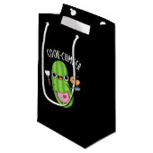 Petit Sac Cadeau Cuisson Concombre Funny Concombre Pun de Concombre (Devant Angle)