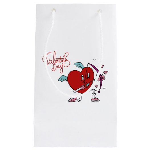 PETIT SAC CADEAU CUPID HEART (Devant)