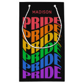 Petit Sac Cadeau Custom Name Pride (Dos)