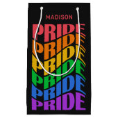 Petit Sac Cadeau Custom Name Pride (Devant)