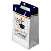 Petit Sac Cadeau Custom year Christian Graduation (Devant Angle)