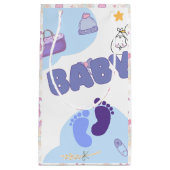 Petit Sac Cadeau Cute Baby Shower Gift Bag (Devant)