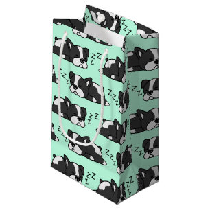Petit Sac Cadeau Cute Boston Terrier ZZZ Cadeaux Amoureux de les ch
