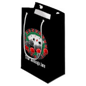 Petit Sac Cadeau Cute Casino Gambling Party (Devant Angle)