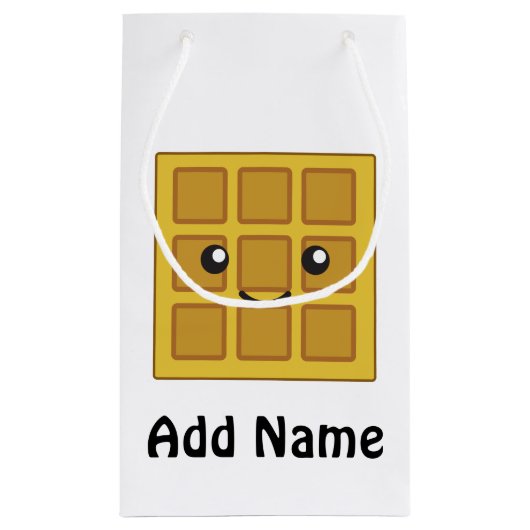 Petit Sac Cadeau Cute gaufre (Dos)