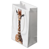 Petit Sac Cadeau Cute giraffe face (Dos Angle)