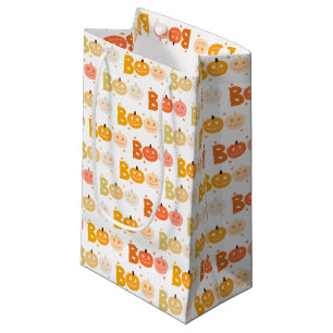 Petit Sac Cadeau Cute Halloween Éffrayant Boo Citrouille Déplaisant
