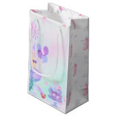 Petit Sac Cadeau Cute Mermaid Birthday Party (Dos Angle)