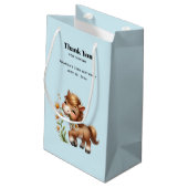 Petit Sac Cadeau Cute Pony Manger Mangeurs Merci (Dos Angle)