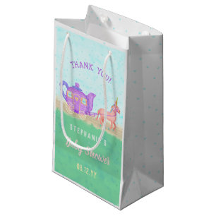 Petit Sac Cadeau Cute Unicorn Tea Party Baby shower Merci